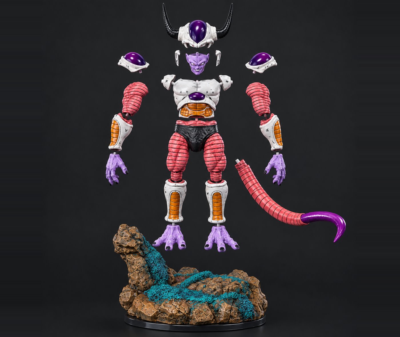 Frieza — ảnh bóc tách các chi tiết rời trước khi lắp